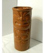 Tiki&#39;s Grill &amp; Bar Waikiki Tiki Tumbler Mug Tan Brown 7-3/8&quot; - €16,94 EUR