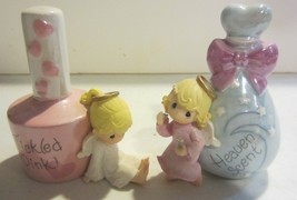 Precious Moments  Heaven Scent &amp; Tickled pink figurines - £31.97 GBP