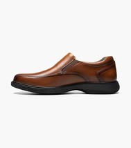 Nunn Bush KORE Pro Bike Toe Slip On Shoes Soft Leather Cognac 84945-221 image 6