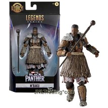 Year 2022 Marvel Legends Black Panther 6&quot; Tall Figure - M&#39;BAKU with Battle Staff - £35.40 GBP