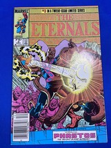 The Eternals Dec 1985 # 3 comic PHASTOS Thena Sersi Ikaris Makkari Thano Marvel - £27.96 GBP