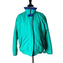 Patagonia Vintage Jacket Insulated Green Winter Coat Lined Women&#39;s Size 10 - $44.55