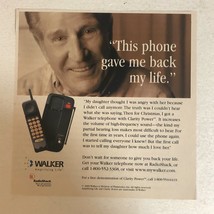 2000 Radio Shack Walker phone Telephone Vintage Print Ad  pa27 - $7.91