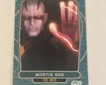 Star Wars Galactic Files Vintage Trading Card #340 Mortis Son - £2.36 GBP