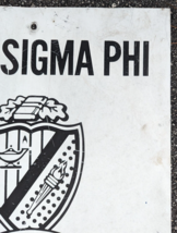 Beta Sigma PHI Welcomes You Metal Vintage Sign image 3