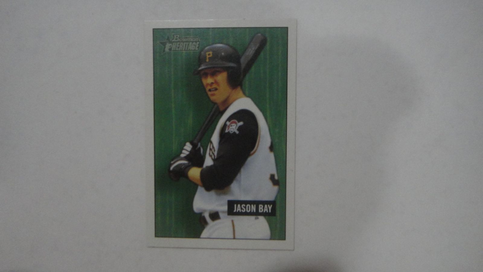 Primary image for  Jason Bay Mini card, 2005 Bowman Heritage. LooK!