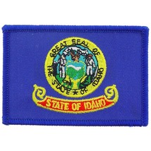 Idaho State Flag Patch 2 1/2&quot; x 3 1/2&quot; - £7.22 GBP