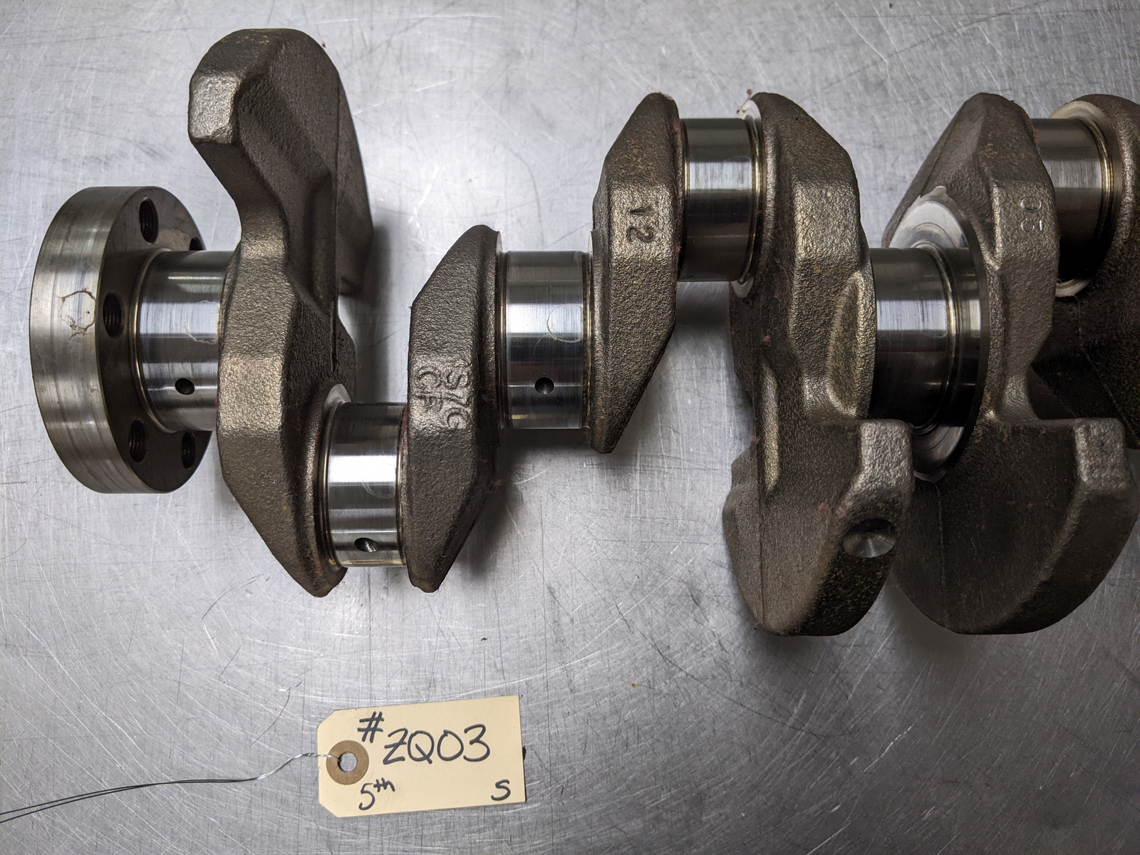 Crankshaft Standard For 12-18 Ford Focus  2.0 1S7G6303CF Turbo Item image 5