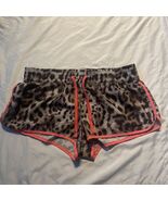 OP Swimming Sleeping Shorts Leopard Print L/G (11-13) Women’s Elastic Waist - $218.29 MXN