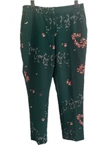 Carolina Belle Green Floral Pants In Woman’s 8 - $185.41 MXN