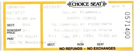 Bryan Adams Ticket Stub Peut 20 1994 Pittsburgh Pennsylvania - $41.52