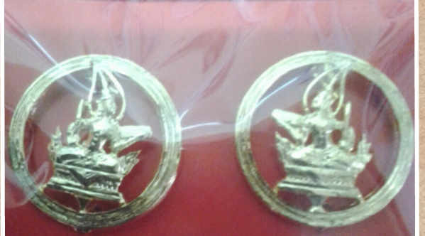 White Uniform Thailand Government Officer Corps Original Pin Units Thai ... - $8.60