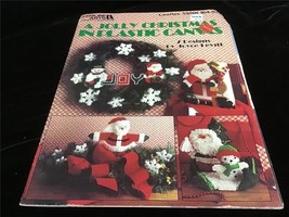 Leisure Arts A Jolly Christmas in Plastic Canvas 7 Designs Craft Pattern Booklet - $12.00