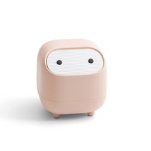 Mini Trash Can With Lid, Cute Ninja Desktop Trash Cans, Small Trash Can Office P - £29.89 GBP