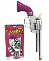 Texas Rose 12 Shot Ring Cap Gun Replica Diecast Western Pistol Revolver Prop Toy - £23.75 GBP