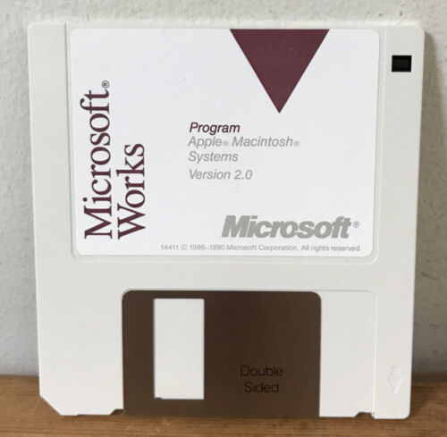 Set Lot 3 Vtg 1986-1990 Microsoft Works Startup Program Works Tour Flopp... - $1,000.00