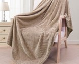 Extra Large, Extra Soft, Warm, Waffle-Textured, Cozy, Fuzzy, And, 50X70 ... - £28.06 GBP