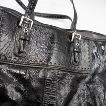 Coach Patent Leather Tote Bag Shiny Black G04Q-1433 - £76.54 GBP
