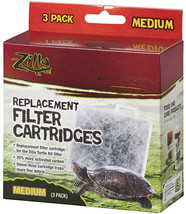 Zilla Replacement Filter Cartridges Medium - 3 count - £18.48 GBP