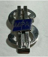 Monogrammed MPA Money Clip Sterling Silver .925 - $53.77 CAD