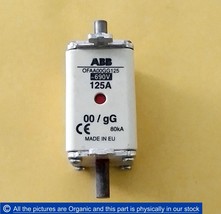 ABB OFAA00GG125 HRC Fuse Link 125A 690V High Rupture Capacity Fuse Link - £76.91 GBP
