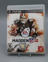 Madden NFL 12 (PlayStation 3, 2011) Tested &amp; Works *No Manual* - £6.98 GBP