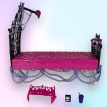 2013 Floating Bed Spectra Vondergeist Monster High Playset Lot: Bed, Tray, Diary - $14.50