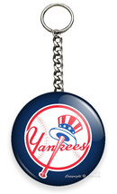 NEW YORK YANKEES BASEBALL TEAM KEYCHAIN KEY FOB CHAIN SPORTS SPORT FAN G... - £11.28 GBP+