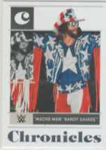 2022 Macho Man Randy Savage WWE Panini Chronicles card#55 R-I-P at smokejoe13 .. - £1.52 GBP