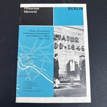 1970 Plötzensee Memorial Berlin WWII Resistance Pamphlet 6th Ed Germany - $563.76 MXN