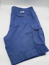 Polo Ralph Lauren Chino Men`s Blue Twill Cargo Shorts Size 48B Casual Ou... - £22.05 GBP