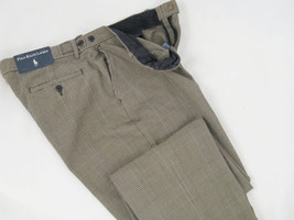 NEW $185 Polo Ralph Lauren Pants!  34 x 33  *Weathered Cotton, Prince of Wales* - £70.91 GBP