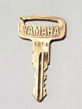 Vintage Brass Yamaha Motorcycle Key Number 1214 with Flaw - $5.00