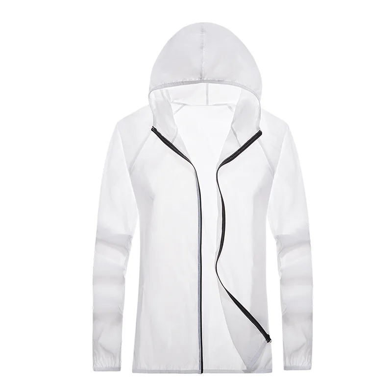 New screen clothes women&#39;s hooded outdoor skin windbreaker anti ultraviolet scre - £85.67 GBP