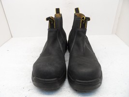 Dakota Men&#39;s 6&quot; Pull-On Aluminum Toe Safety Work Boots 6101 Black Size 1... - $64.12