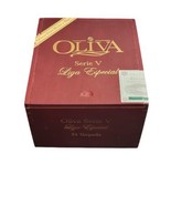 Oliva Serie V Liga Especial 24 Torpedo Cigar Box EMPTY 6&quot; x 7 1/4&quot; x 3 7/8 - £7.64 GBP