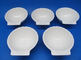 Lenox KateSpade New York Cannon Street Set Of 5 Nautical Shell Shaped Bowls EUC - £38.95 GBP