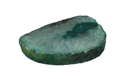 Thick Slice Agate Slab Hand Dyed Crystal Geode Specimen Polished Sectional Cut - £11.48 GBP+