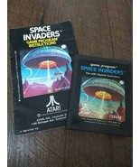 Space Invaders Atari 2600, 1978 Video Game With Instruction Manual - £27.50 GBP