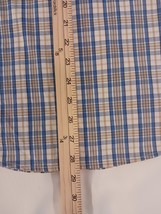 Abercrombie & Fitch Long Sleeve Button-down Collar Blue & Brown Men Shirt XS image 13