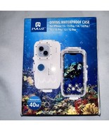 PULUZ 40m/130ft Waterproof Diving Case for iPhone 15 / 15 Pro / 14 / 14 ... - $1,220.49 MXN