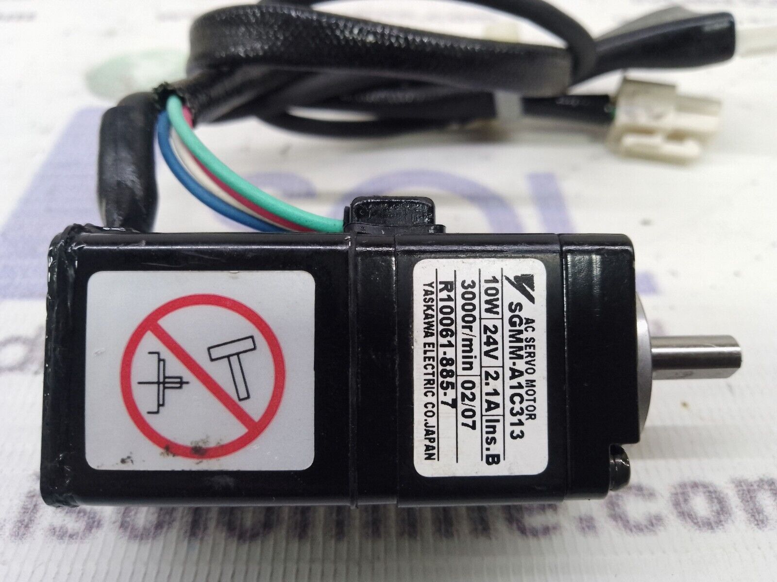 Yaskawa SGMM-A1C313 AC Servo Motor Yaskawa Electric Co. - $406.00