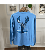 Salt Life Blue Lobster Long Sleeve Pocket Tshirt M - €14,21 EUR