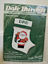 Dale Burdett Country Christmas Cross Stitch Kit Santa Stocking CCK661 - SEALED - £3.58 GBP