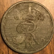 1952 Denmark 2 Ore Coin - £1.37 GBP
