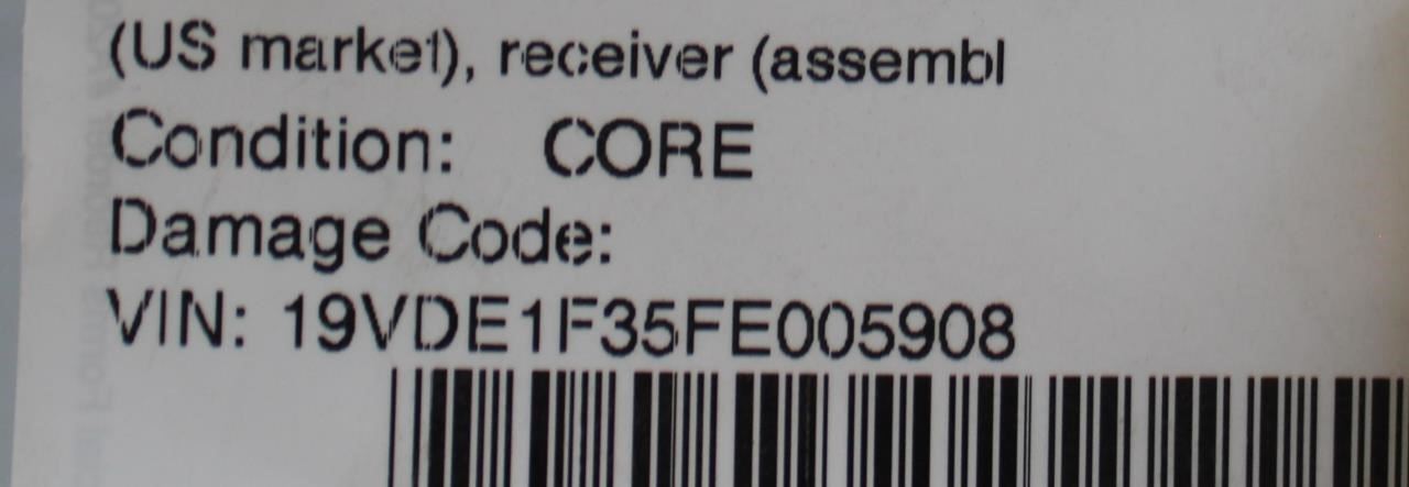 Audio Equipment Radio US Market Receiver Assembly Base 2014-2015 ACURA ILX 41068 Item image 7