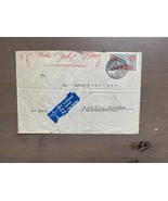Sobre de portada de colección de Suiza a Palestina 1937 - $11.01 CAD