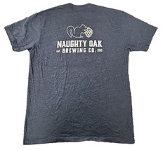 Naughty Oak Brewing Colorado T-shirt Unisex Size XL Gray Next Level Est ... - £9.84 GBP