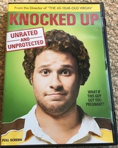 Knocked Up...Starring: Seth Rogen, Katherine Heigl, Paul Rudd (used DVD) - £11.19 GBP