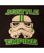 Seattle Seahawks &quot;Seattle Empire&quot; Star Wars T-Shirt Size Medium - $2.92